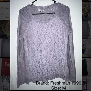 Purple sweater